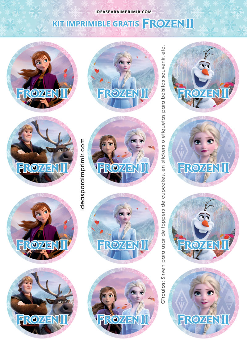 Toppers Frozen 2