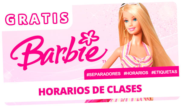 Horarios de clases de Barbie