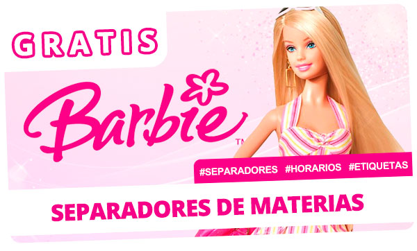 separadores de Barbie