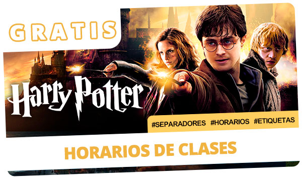 Horarios de clases de Harry Potter