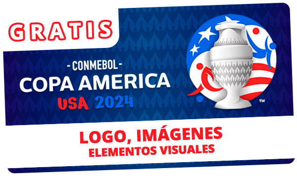 Kit imprimible Imágenes Copa América USA 2024
