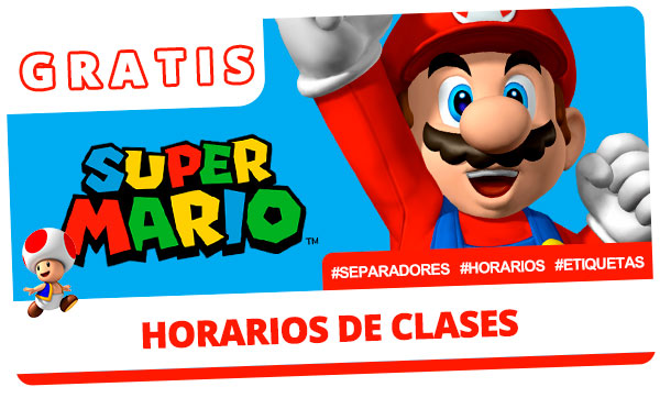Horarios de clases de Mario Bros