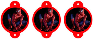 Spiderman / Hombre Araña - Personalizá los sorbetes de los chicos