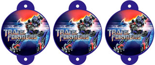 Transformers - Personalizá los sorbetes de los chicos