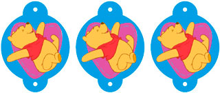 Winnie Pooh - Personalizá los sorbetes de los chicos