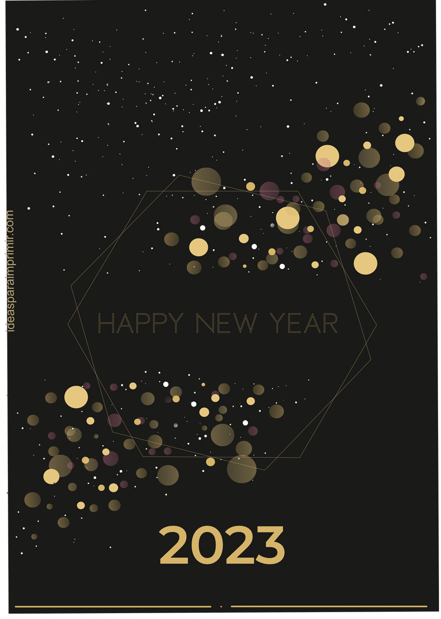 Happy New Year 2023 Poster