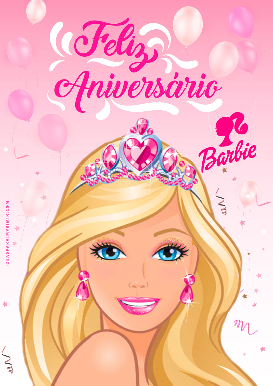 Feliz Aniversário do Barbie