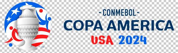 Logo Copa América USA 2024 PNG transparente Horizontal