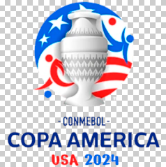 Logo Copa América USA 2024 PNG transparente Vertical