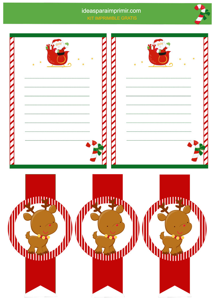 Cartita para Papá Noel / Santa Claus / Papai Noel
