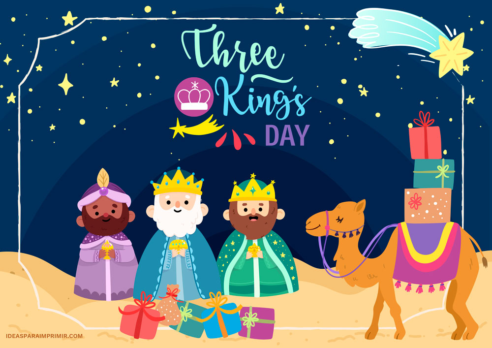 Free Three King's Day Poster