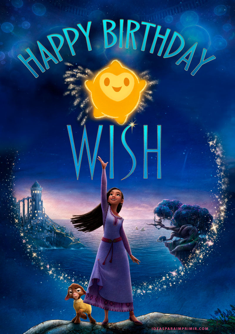 Wish Happy Birthday Poster