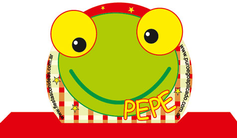 Cajita Souvenir del Sapo Pepe
