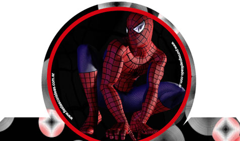 Cajita Souvenir de Spiderman / Hombre Araña